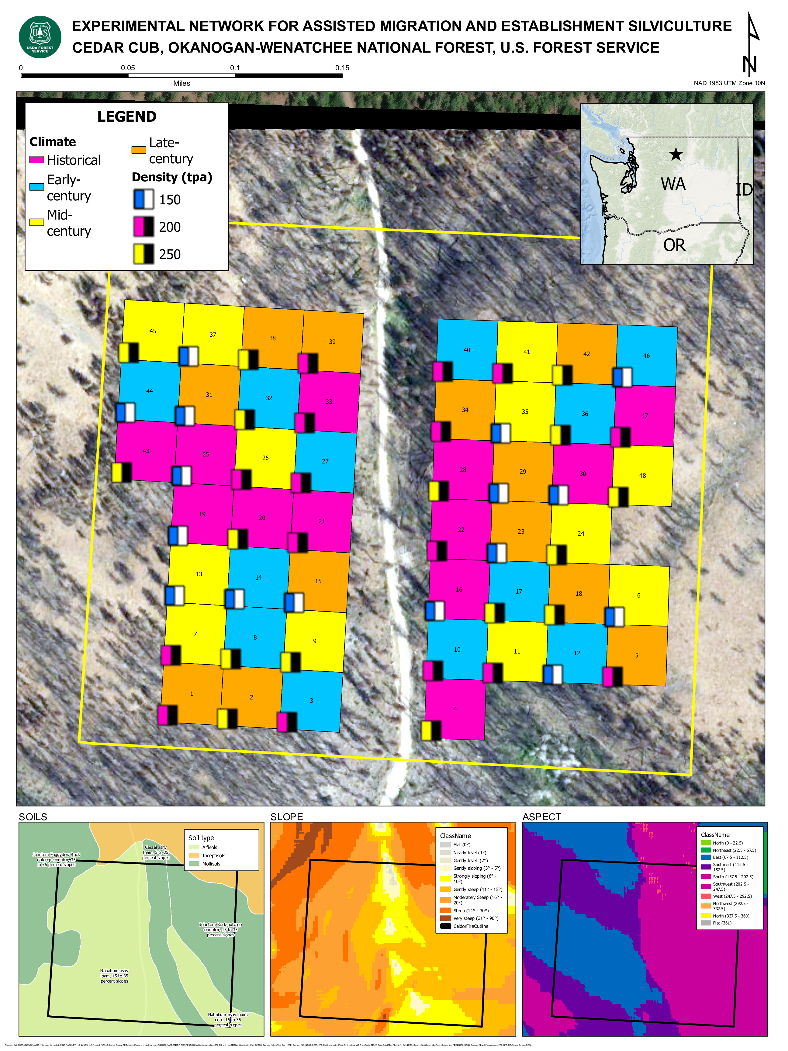 Cedar Cub ENAMES Site Map