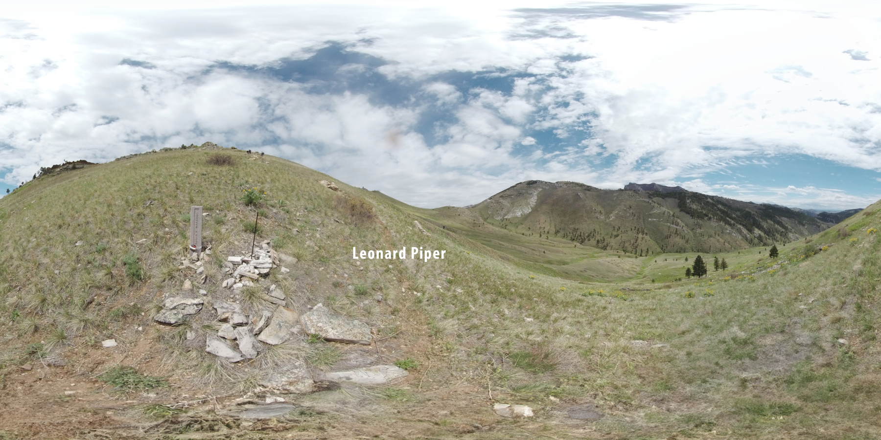 Mann Gulch Leonard Piper Memorial